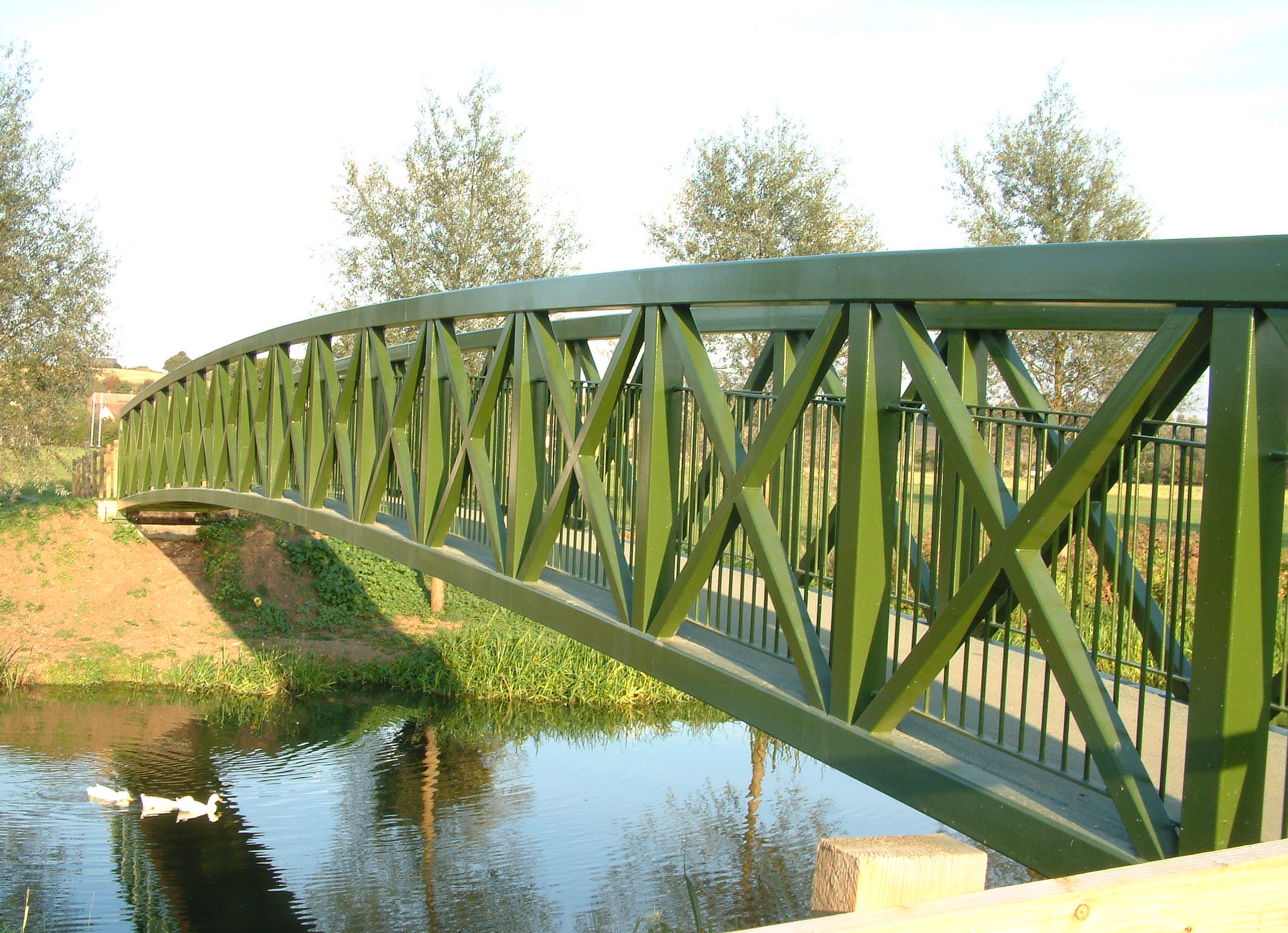 Modified Pratt Truss Footbridge - Ref 1901